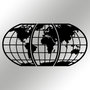 Wallity World Map 11 Negro
